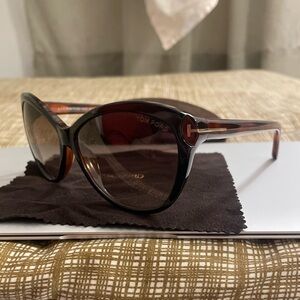 Tom Ford Telma TF325 Women's Sunglasses Black Havana